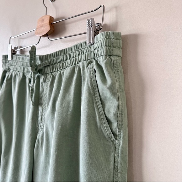 Gap-easy Green Cotton Blend Pant (Size:Large) - Picture 6 of 11